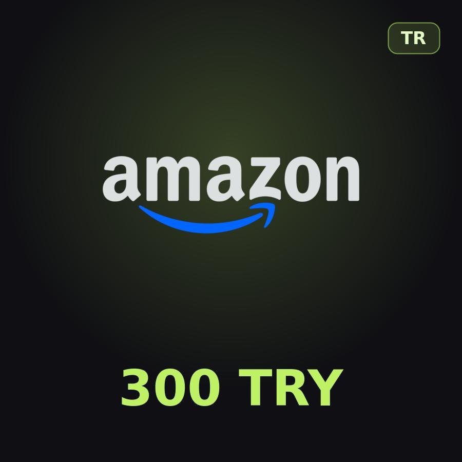 Подарочная карта Amazon 300 TRY (Турция)