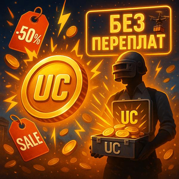 Купить UC PUBG Mobile дешевле, чем в игре - надёжный способ