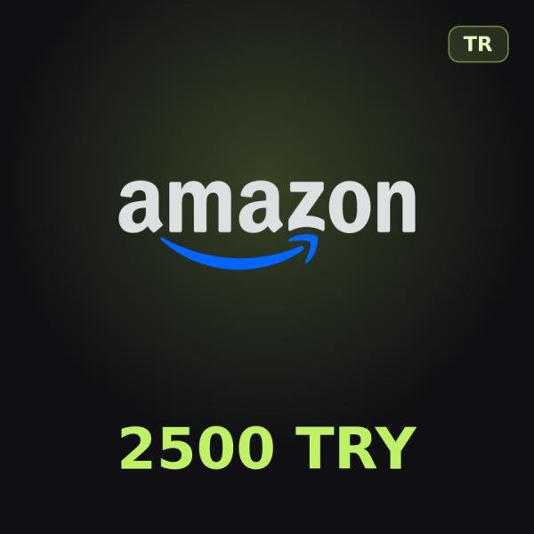 Подарочная карта Amazon 2500 TRY (Турция)