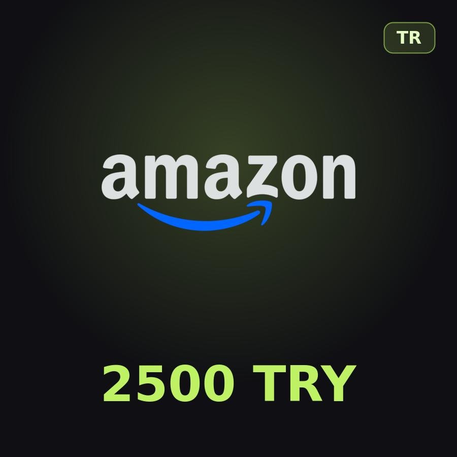 Подарочная карта Amazon 2500 TRY (Турция)