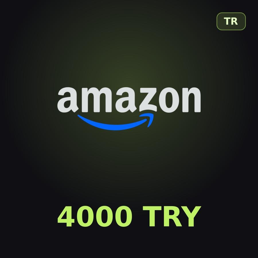 Подарочная карта Amazon 4000 TRY (Турция)