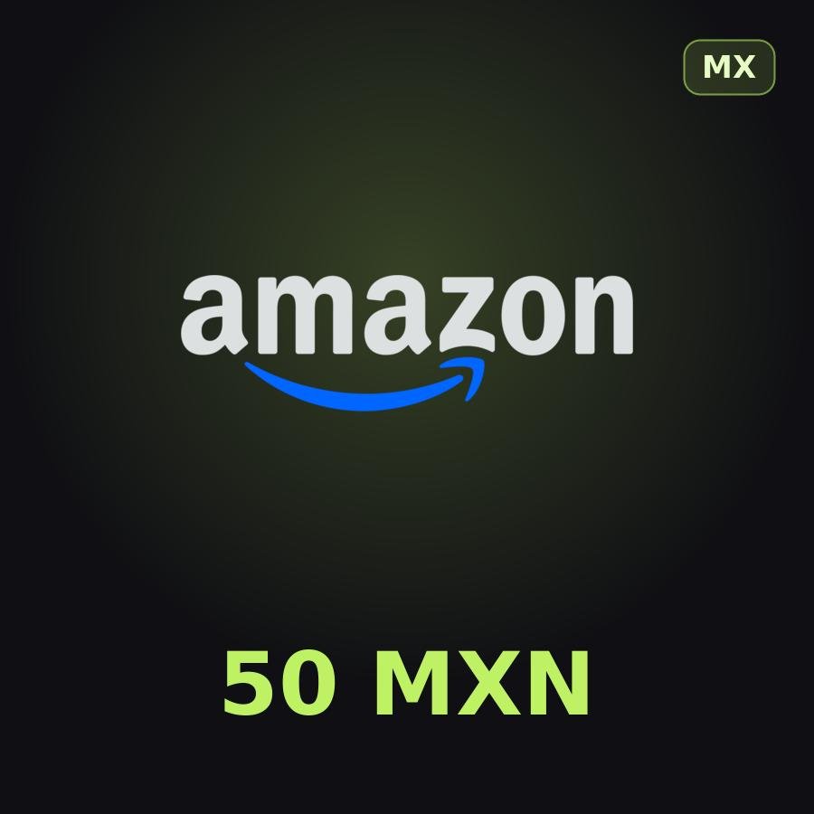 Подарочная карта Amazon 50 MXN (Мексика)