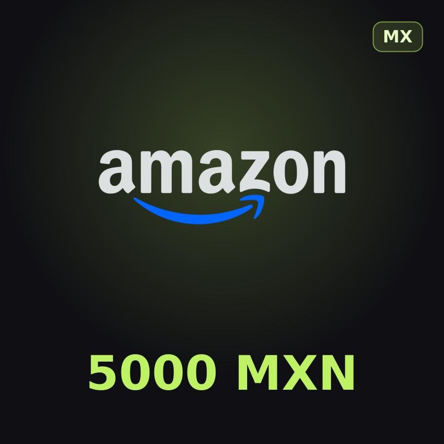 Подарочная карта Amazon 5000 MXN (Мексика)